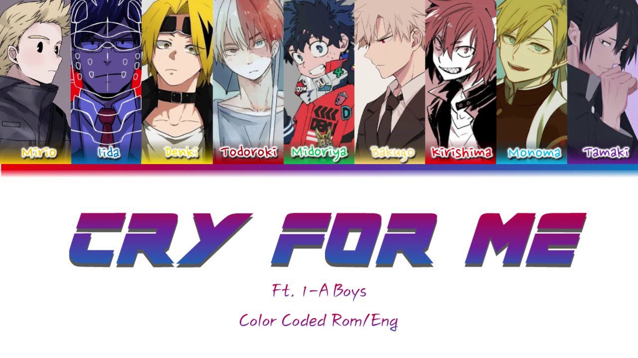 TWICE - Cry for Me (Male Ver.) ft. BNHA Boys