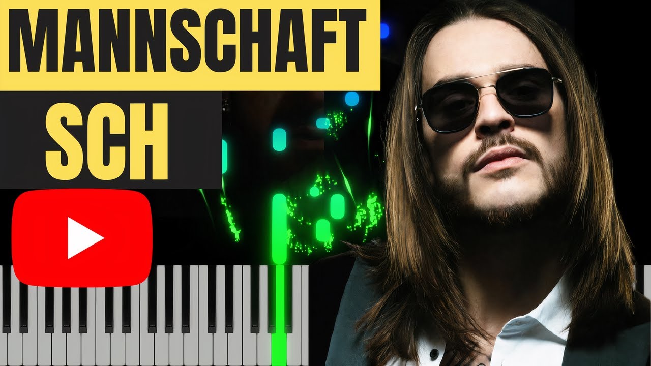 SCH - Mannschaft Feat. Freeze Corleone (Instrumental Arrangement Piano Tuto)