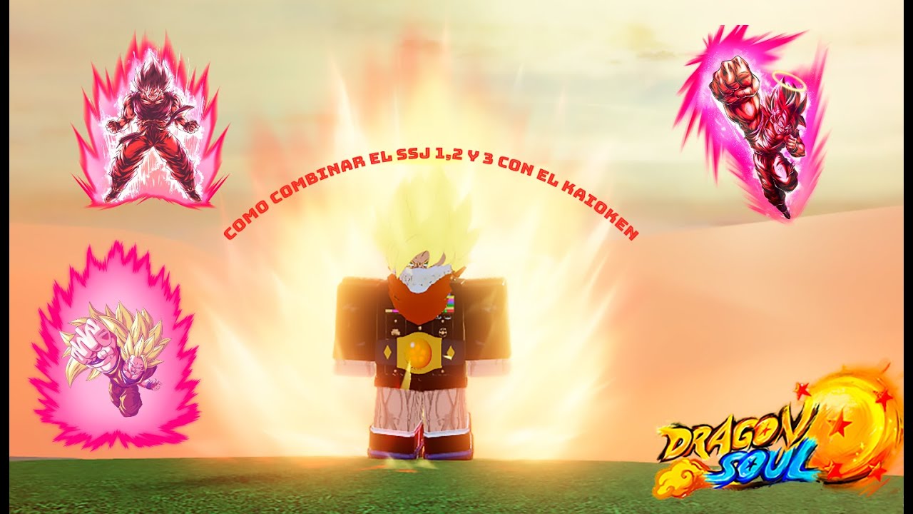 💥Como combinar el KaioKen con el SSJ 1, 2 y 3💥
