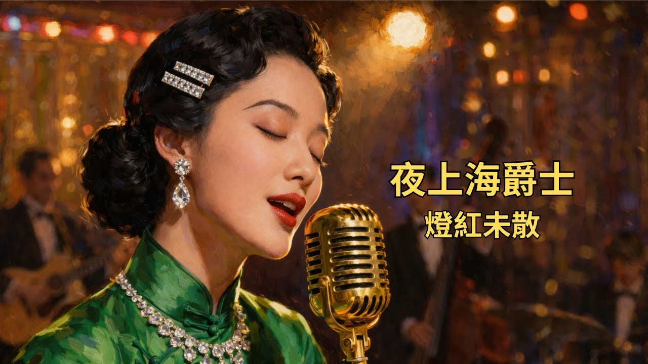 夜上海 Jazz｜燈紅未散｜1940s–1950s Old Shanghai Jazz｜Vintage Chinese Jazz