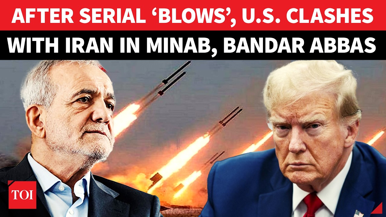 After String Of &lsquo;Blows&rsquo;, US-Iran Go Head-To-Head In Minab, Bandar Abbas | Massive Bombing