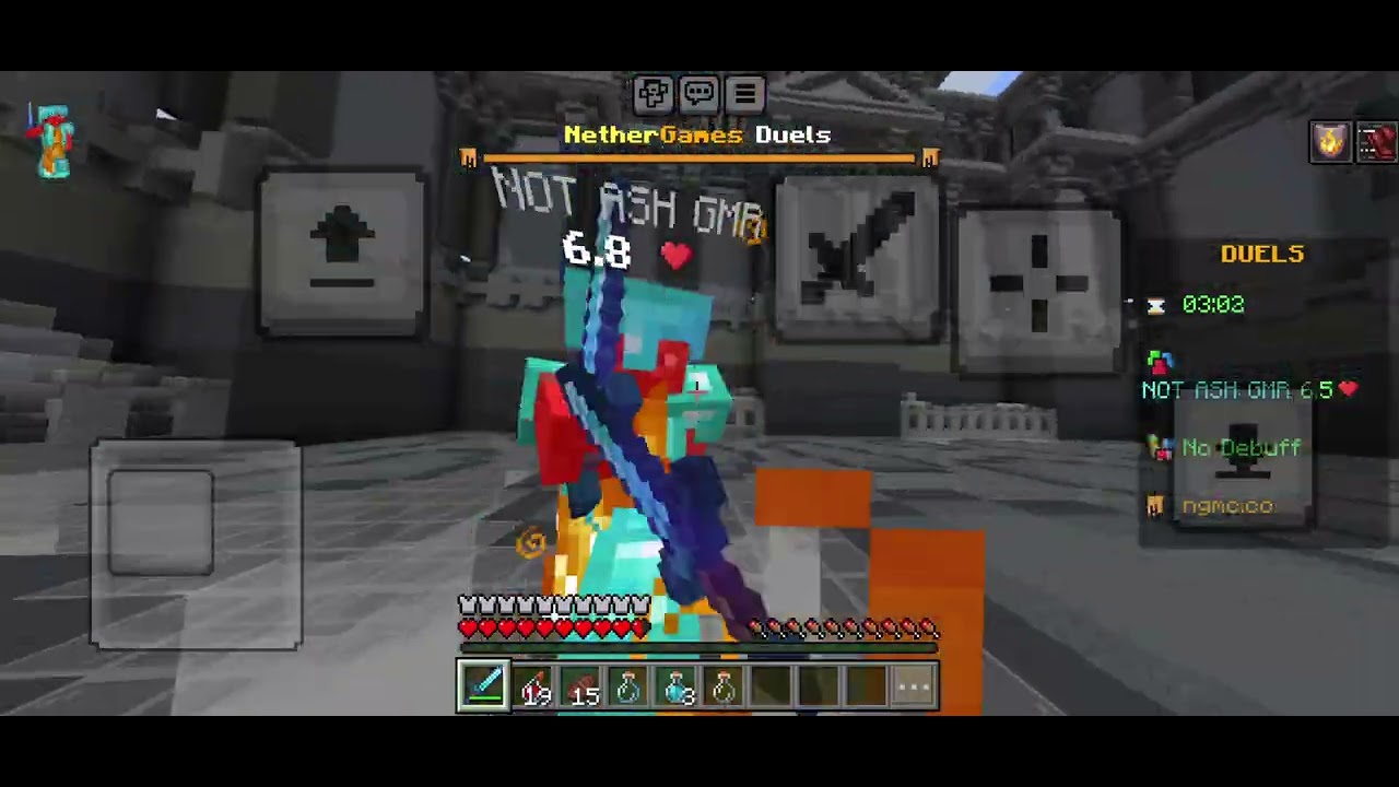 Radi the ultra #pvp #Nethergemes  #minecraft