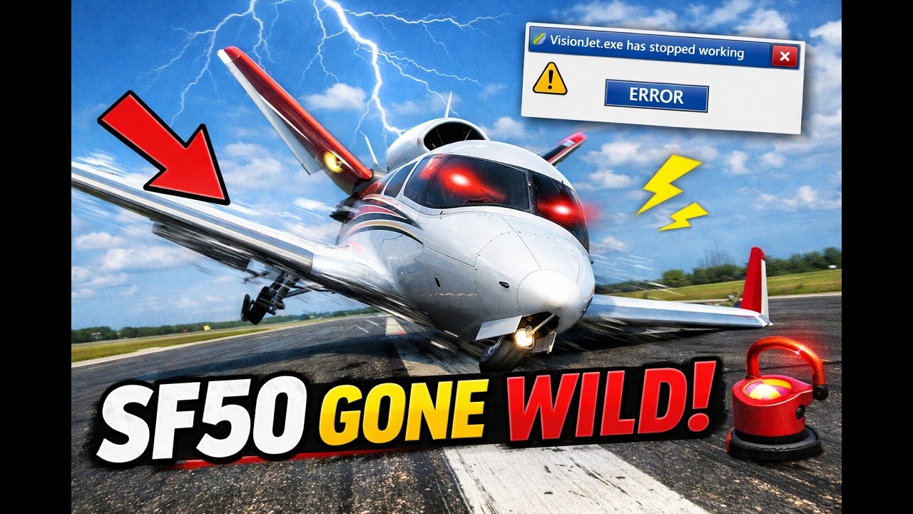 My X-Plane 11 Aircraft Became Possessed… (I Couldn’t Control It!)