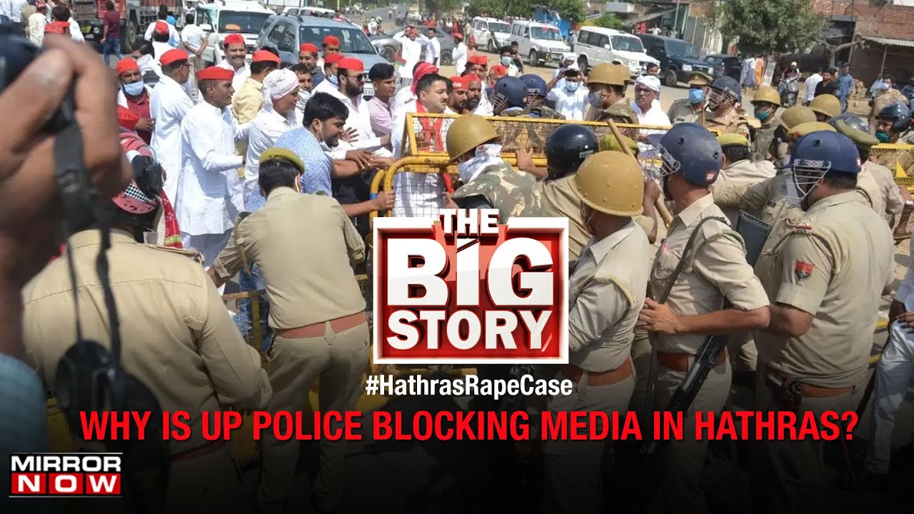Hathras rape victim's family blocked & intimidated by UP Police; Why? | The Big Story
