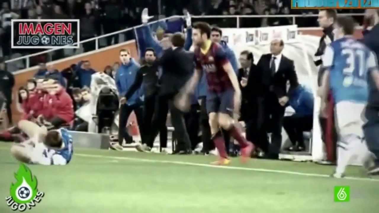 El Barcelona y Busquets se burlan de la Real Sociedad