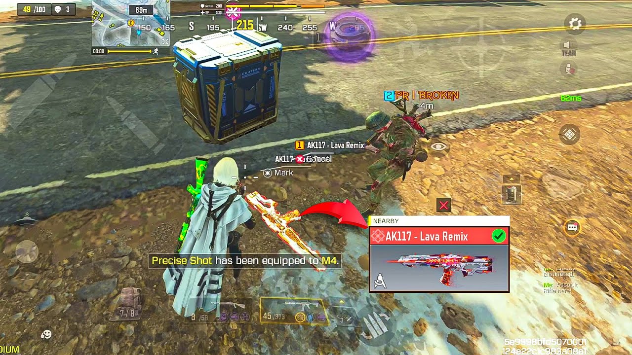 I GIFT MY MYTHIC AK-117 to MY IRANIAN FRIEND 😍 | COD MOBILE