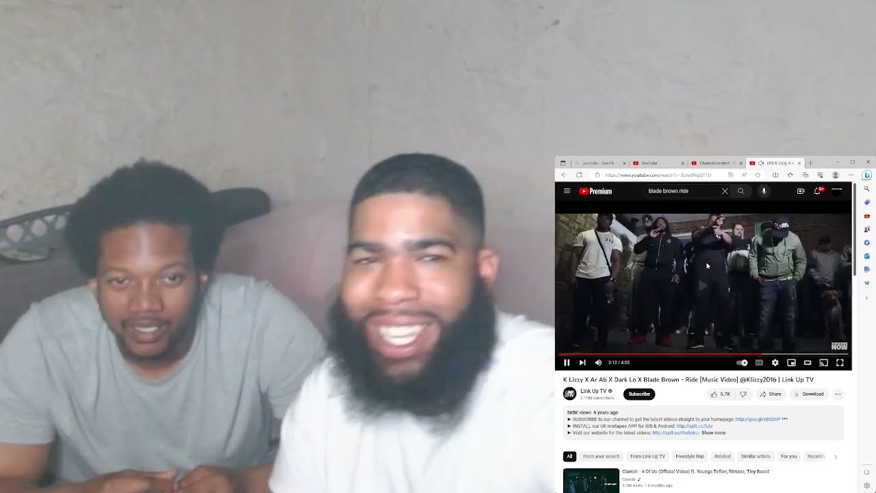 K Lizzy x Ar Ab x Drak Lo x Blade Brown - Ride | Reaction 