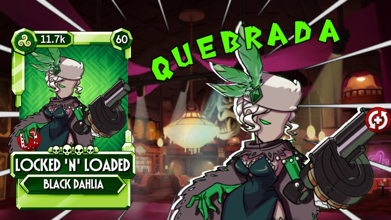 A melhor Dália Negra de diamante?, testando a carregada(skullgirls)