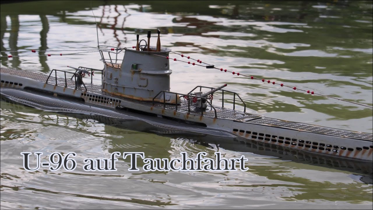 U-Boot U96 auf Tauchfahrt
