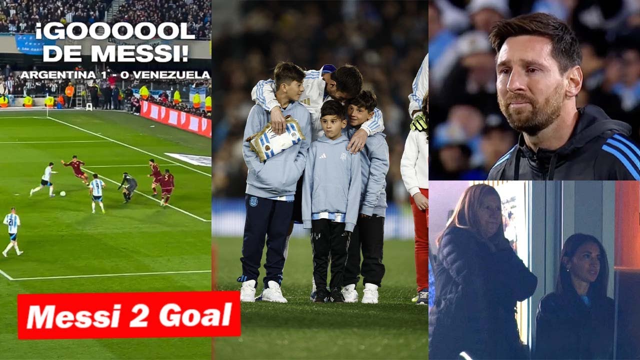 Argentina Fans Reactions to Lionel Messi 2 Goal vs Venezuela