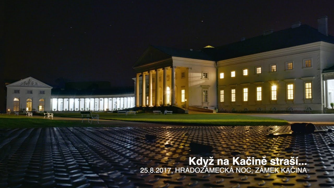 Když na Kačině stra&scaron;&iacute;, z&aacute;mek Kačina, HRADOZ&Aacute;MECK&Aacute; NOC 2017