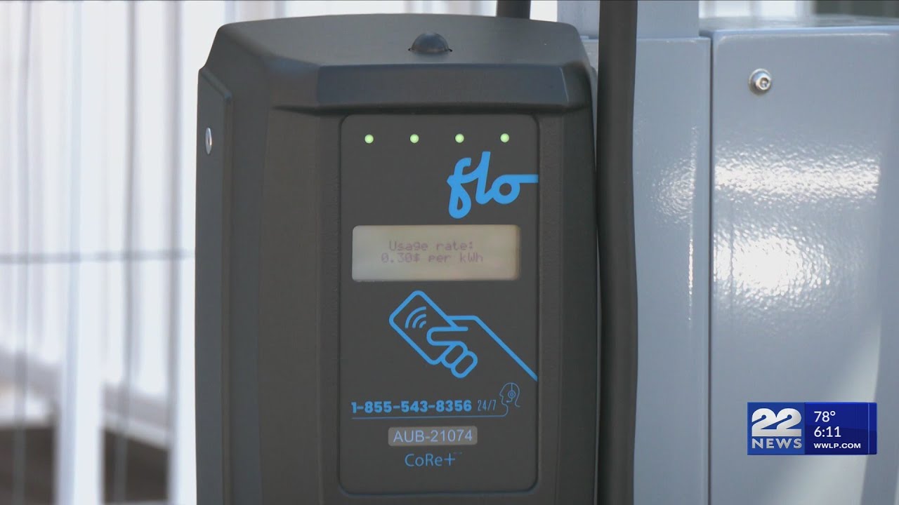New EV charging stations installed in Holyoke