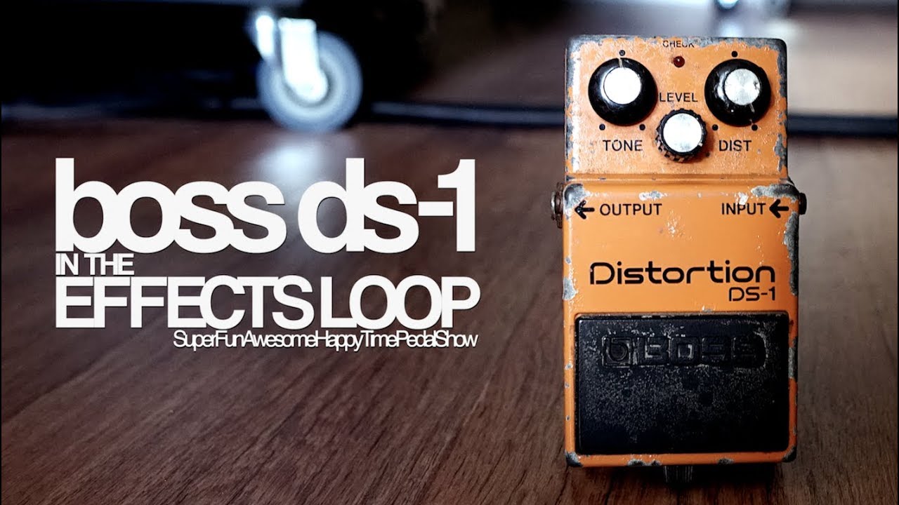 Boss DS1 в петле эффектов Marshall??