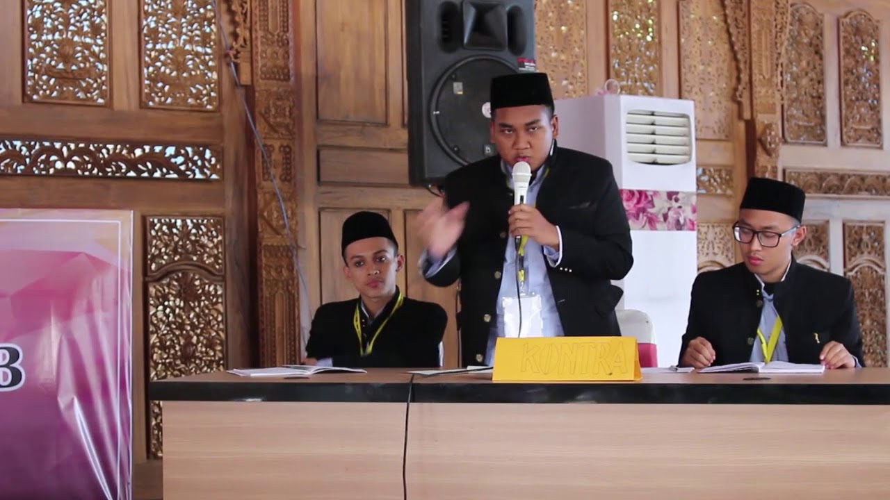 Pon Pes Dalwa, Darullughah Wadda'wah (Kanan Video), Juara 1 Debat bahasa Arab MQK Jepara Part 1