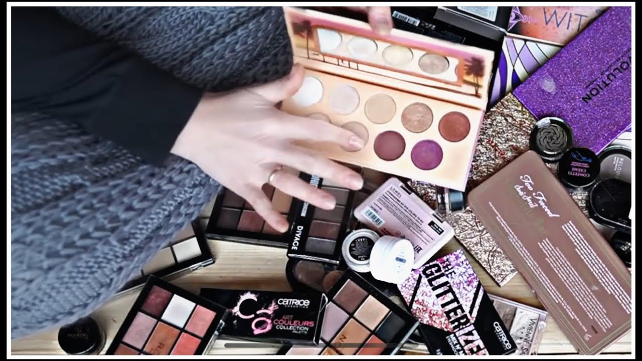 МОЯ КОЛЛЕКЦИЯ ТЕНЕЙ😎 Makeup Revolution, Essence, Catrice, Loreal, Kiko, Eveline, и др...
