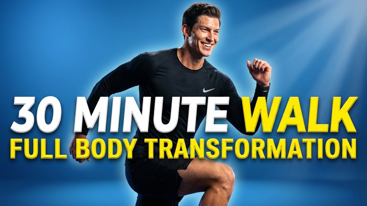 Full Body Walk Workout: 30 Minutes to Strength + Cardio At Home