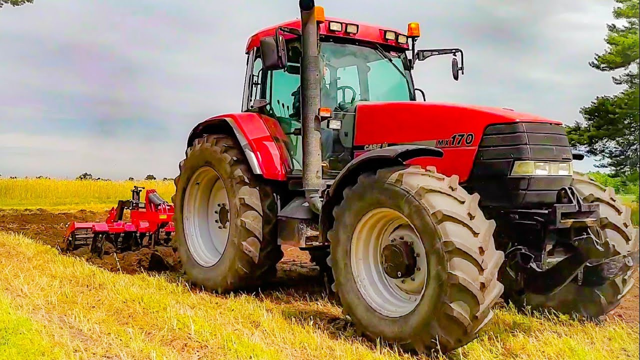 🔥Rozsiewanie poplonu i gruberowanie🔥Case Mx 170 & Ursus c-360🔥Agro Rogoś