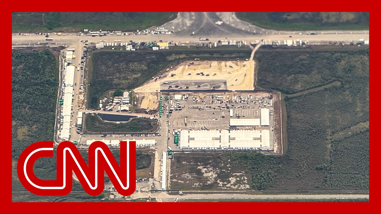 Lawmakers tour Florida's new controversial migrant detention facility dubbed 'Alligator Alcatraz'