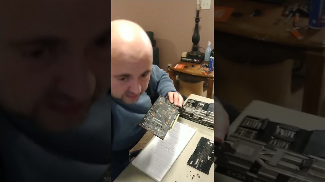 cleaning and thermal pasting and RTX 2060 8gig SC