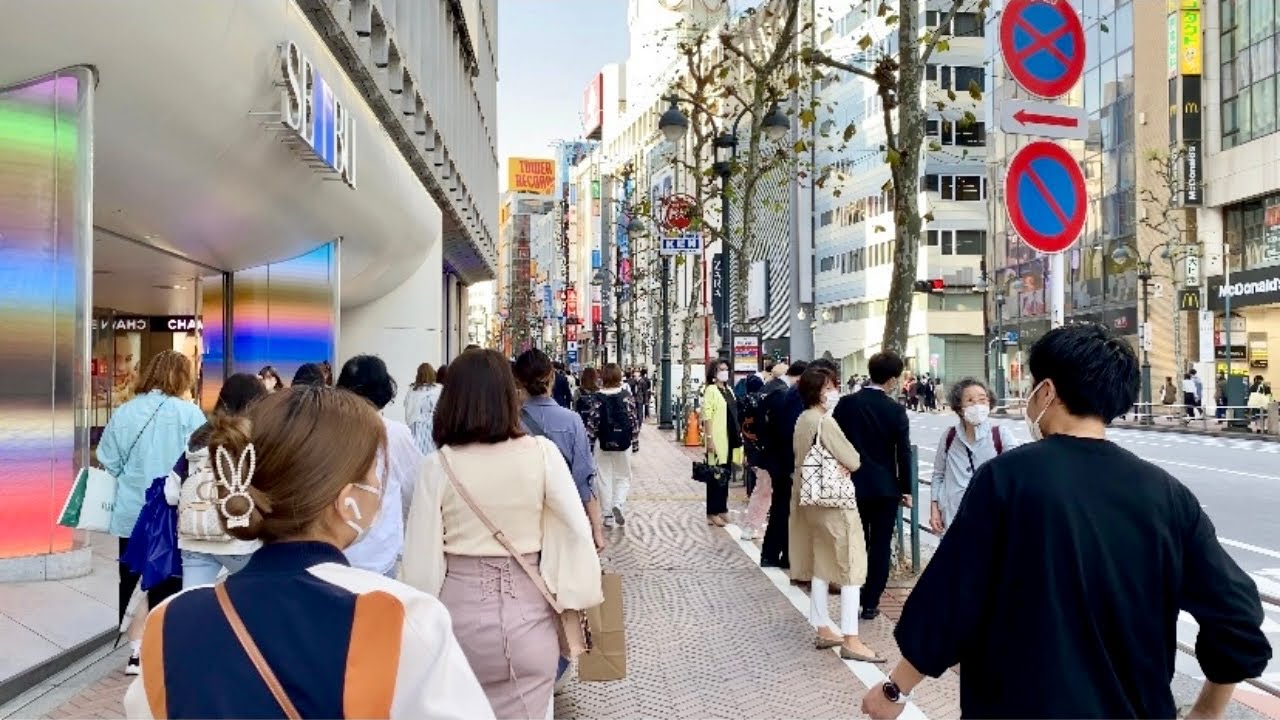 【4K】Tokyo Walk - Shibuya (Apr.2022)