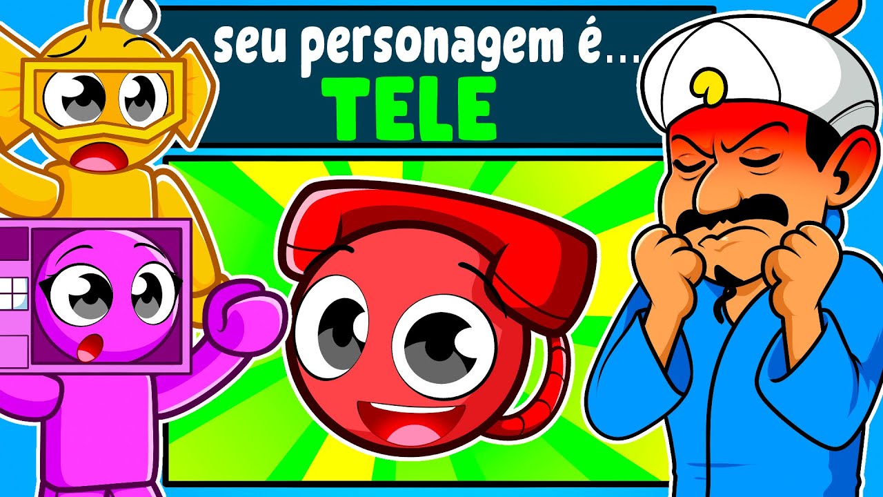 os NOVOS sprunkis oc TENTAM se achar no AKINATOR