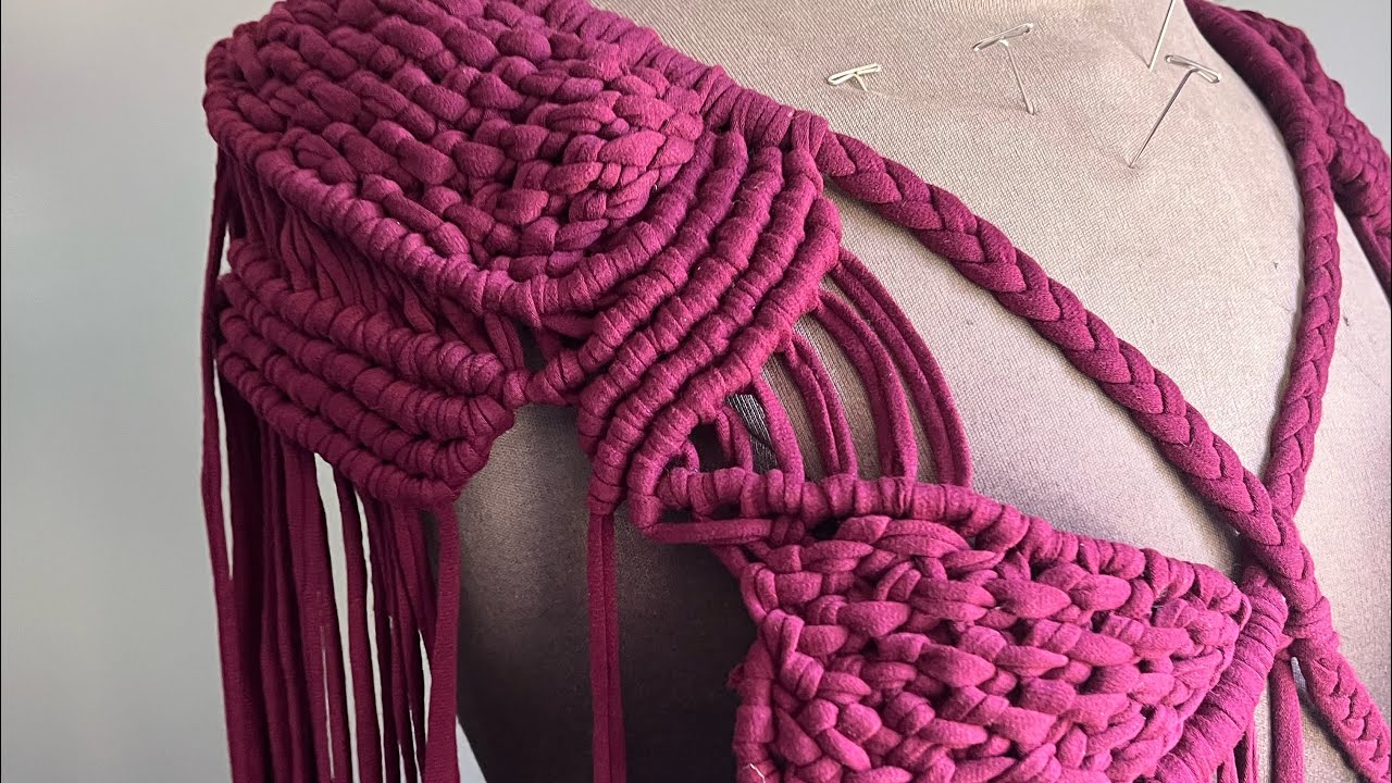 Macrame Festival Warrior Top p1