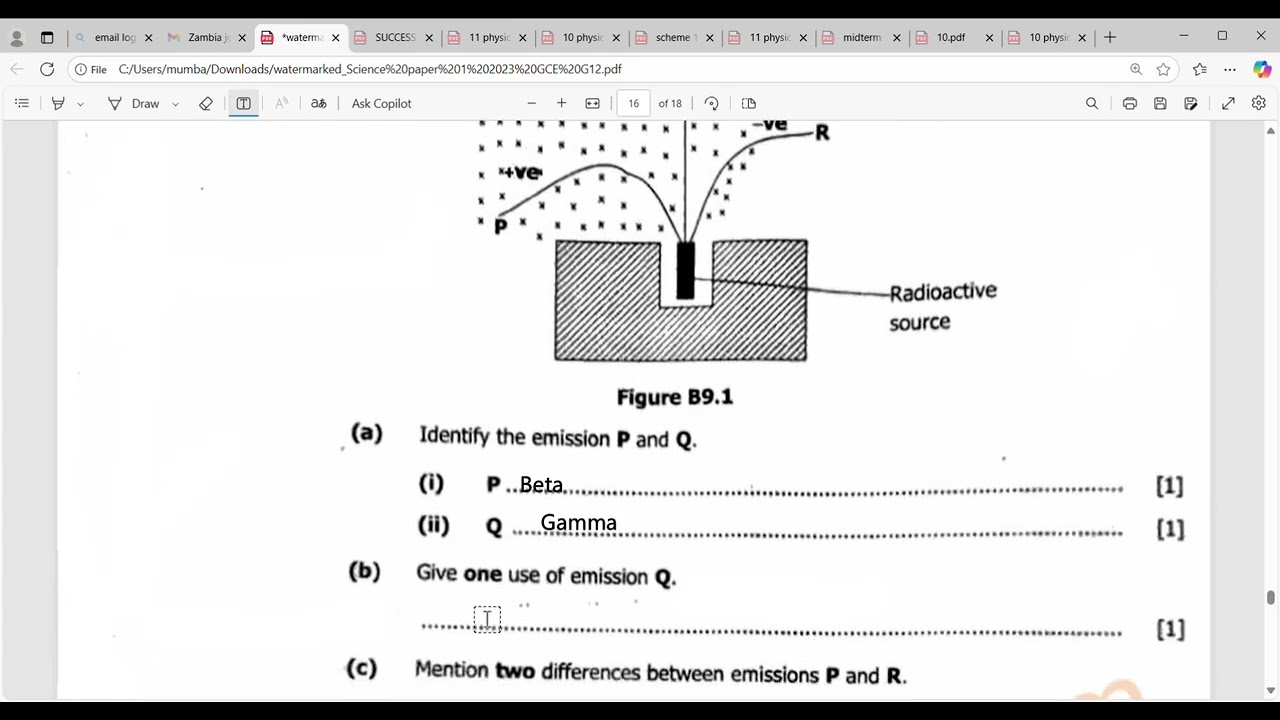 RADIOACTIVE RADIATION 