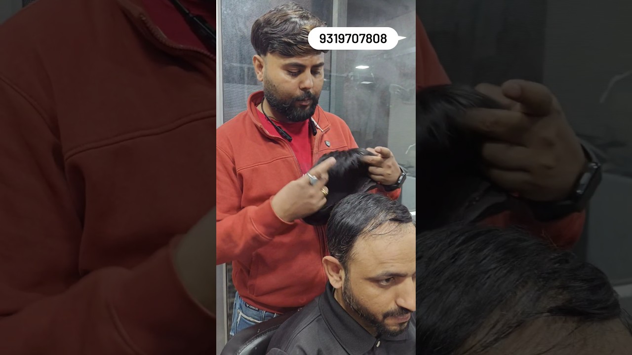 Men full head wig #fullheadwig #alopecia #wigs #wigforcancerpateints #wigmaker #hairsolution