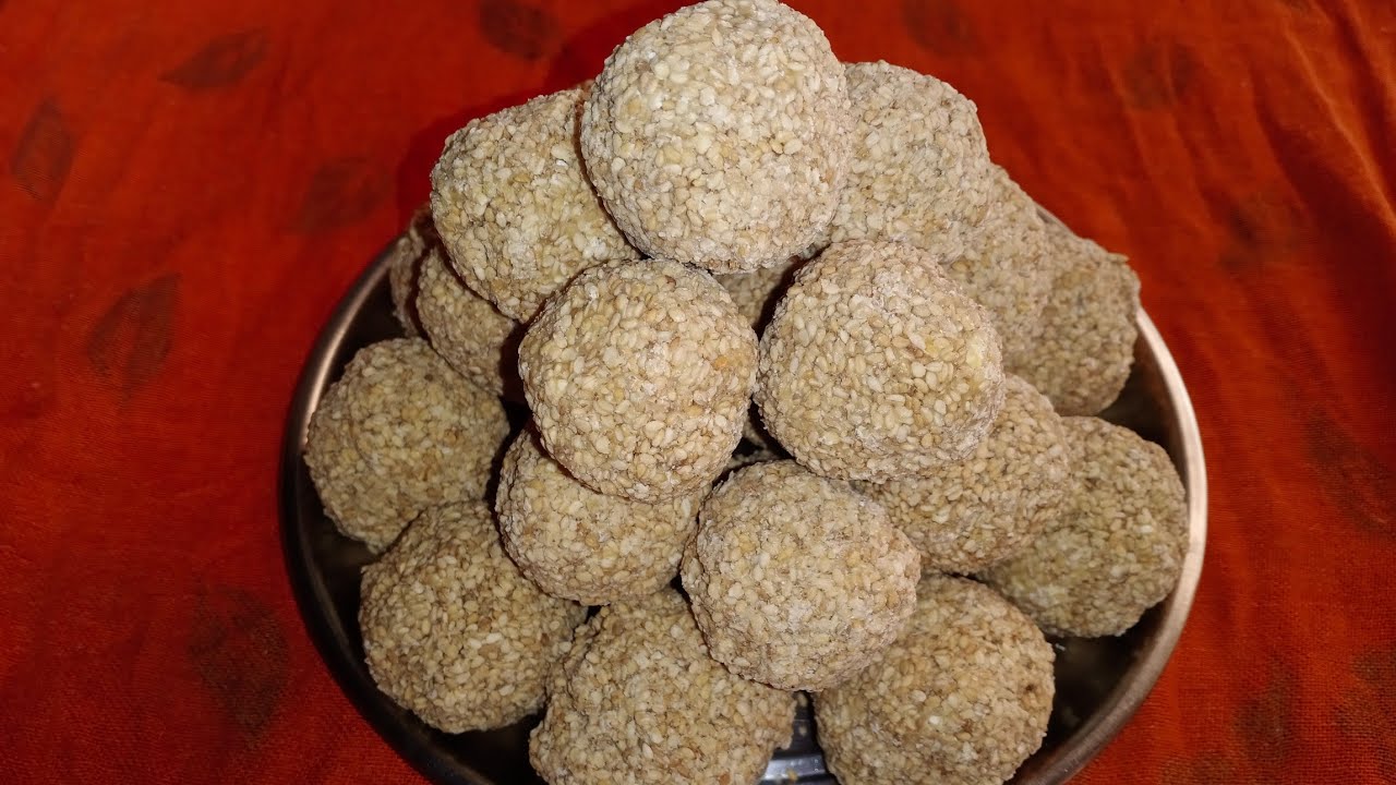 आसानी से घर पर बनाइए कम समय में तिल गुड़ के लड्डू #recipe #tilgudkeladoo #video #viral #til #new 