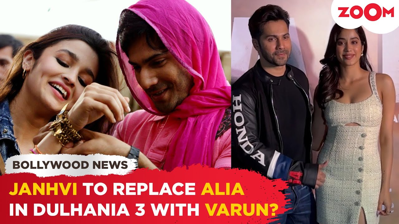 Janhvi Kapoor REPLACES Alia Bhatt opposite Varun Dhawan in Dulhania 3?