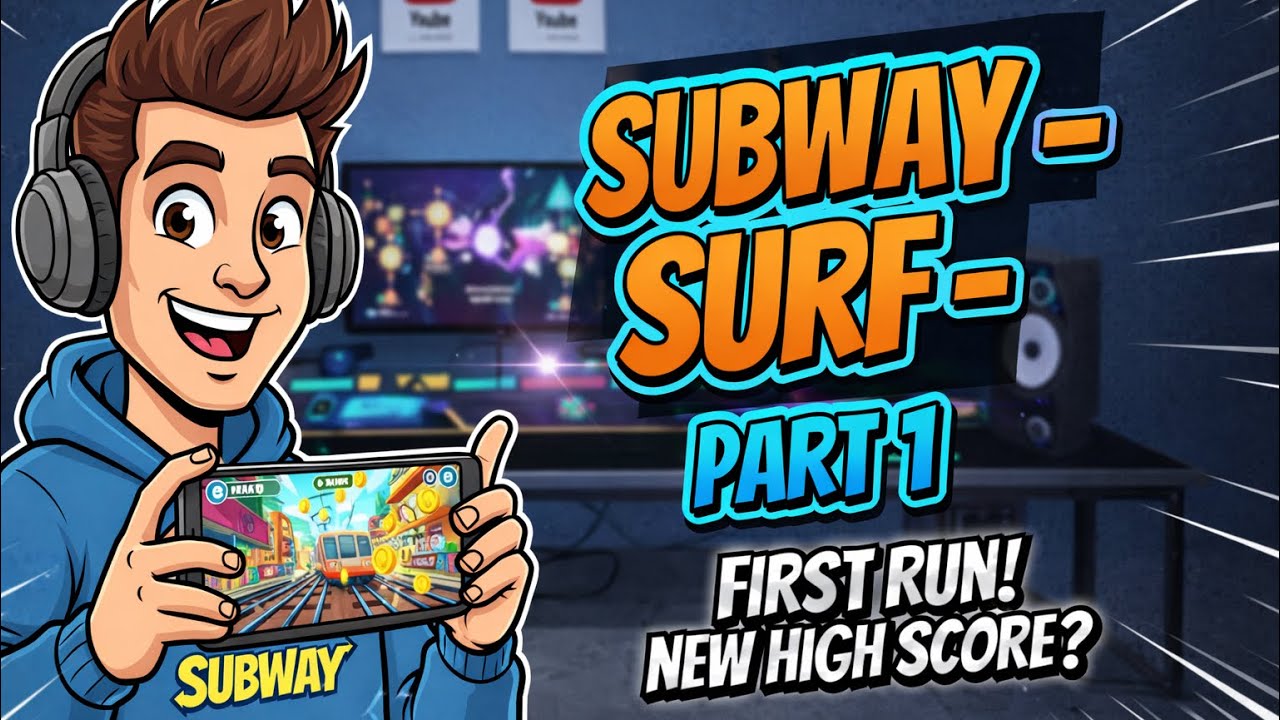Subway Surfers Gameplay Part 1 🚀 Epic Run, High Score & Non-Stop Action!
