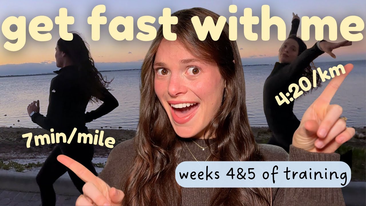 from beginner to intermediate runner: Weeks FOUR & FIVE of Half Marathon Training!!