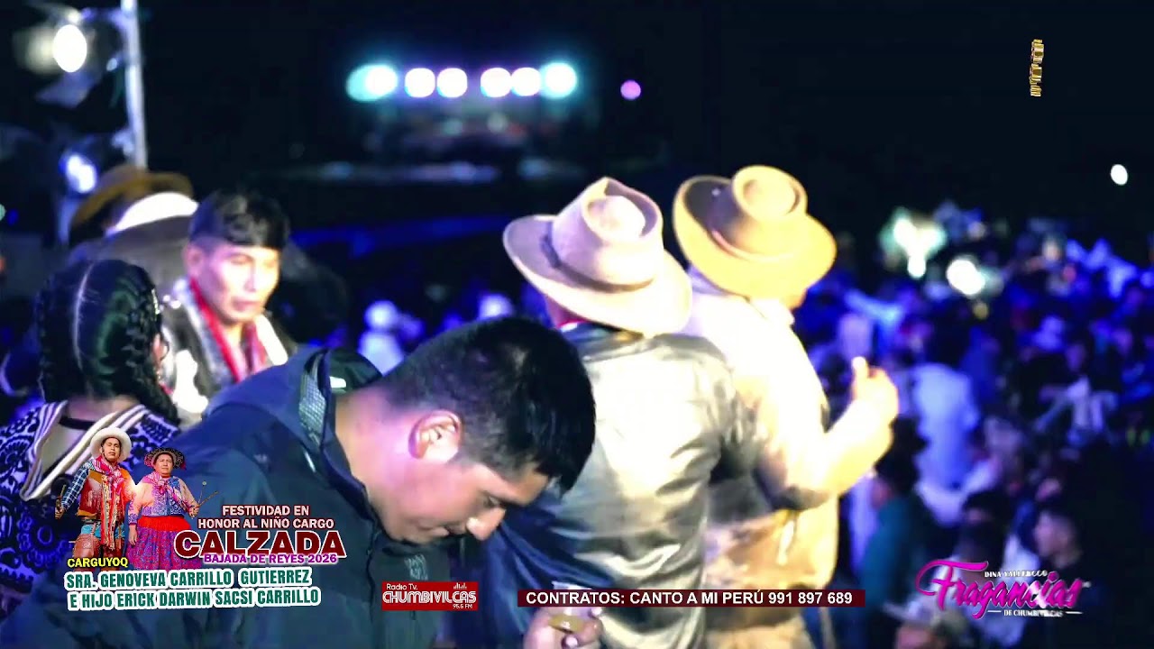 Fragancias de Chumbivilcas en vivo Calzada 2026