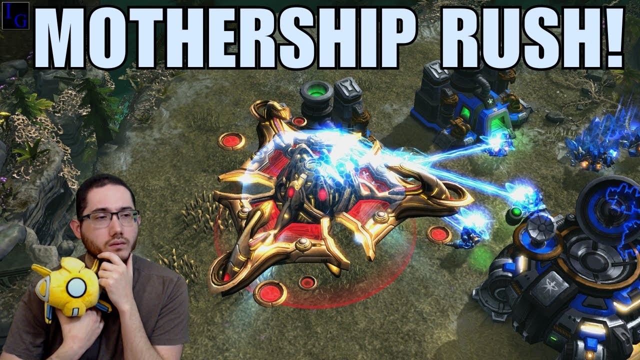 The most DISASTROUS Mothership rush! | StarCraft 2 SC2 Highlight 1v1 Viewer Games