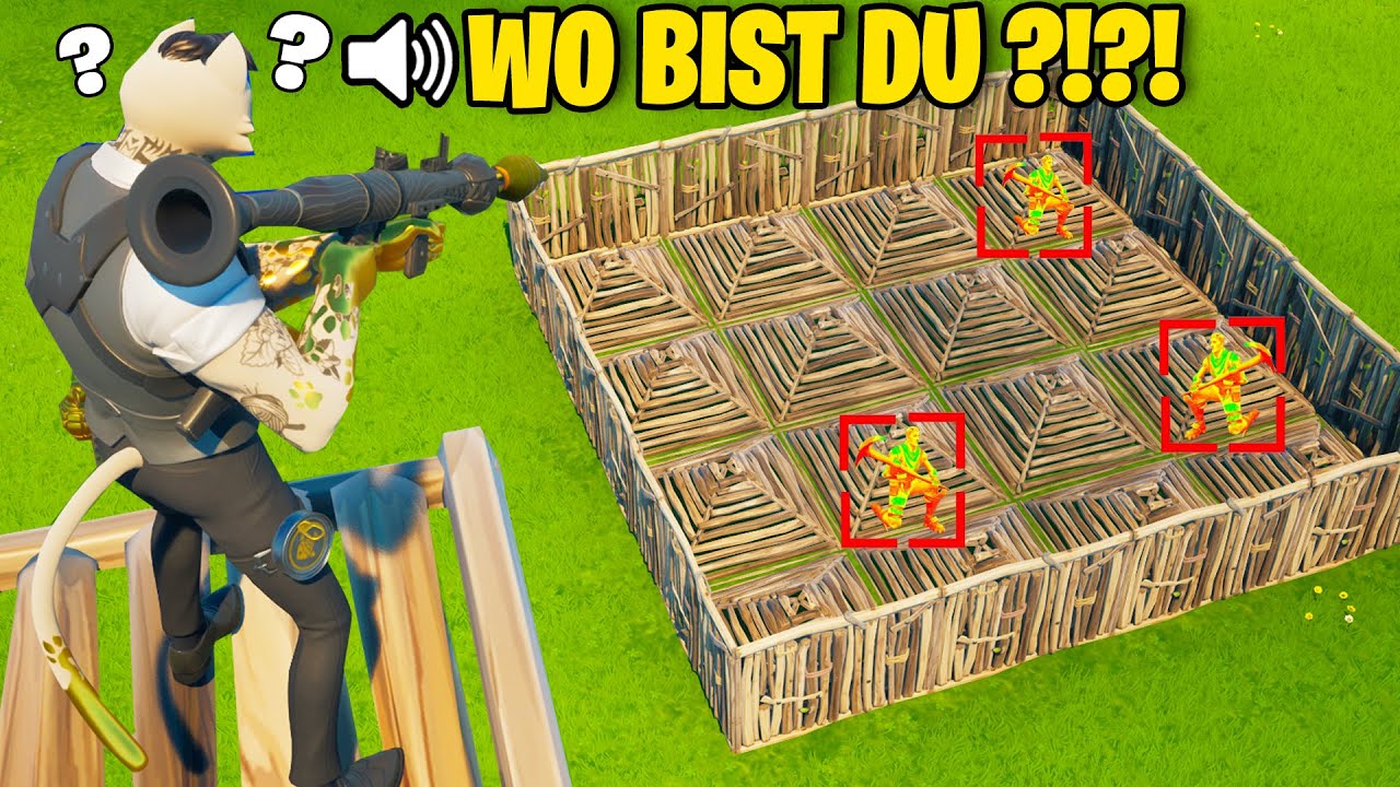 ER HACKT in ROCKET vs. HIDER in Fortnite!