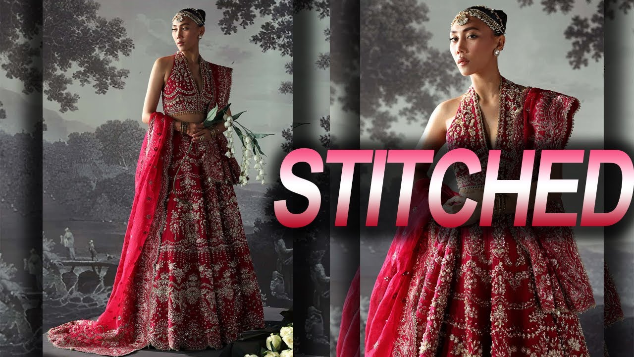 Afrozeh new Bride Collection 2025 STITCHED Dress | Code Claude