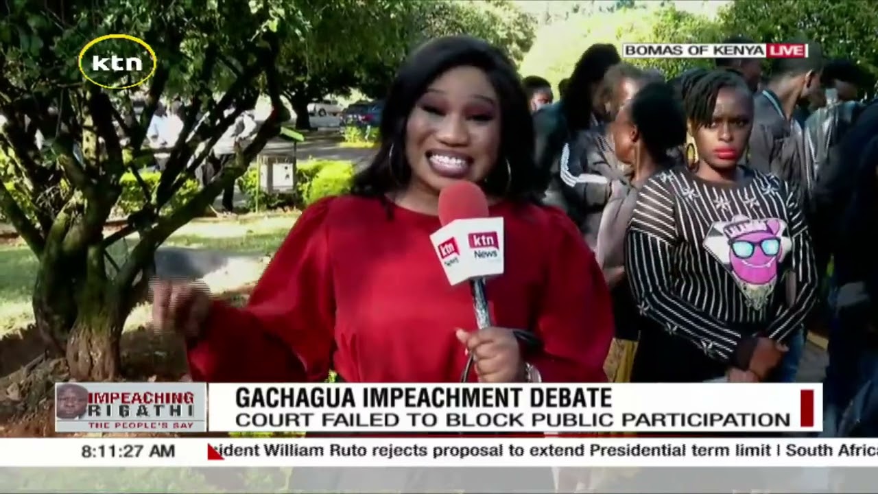 Gachagua impeachment debate: Kenyans flock to Bomas of Kenya for public participation