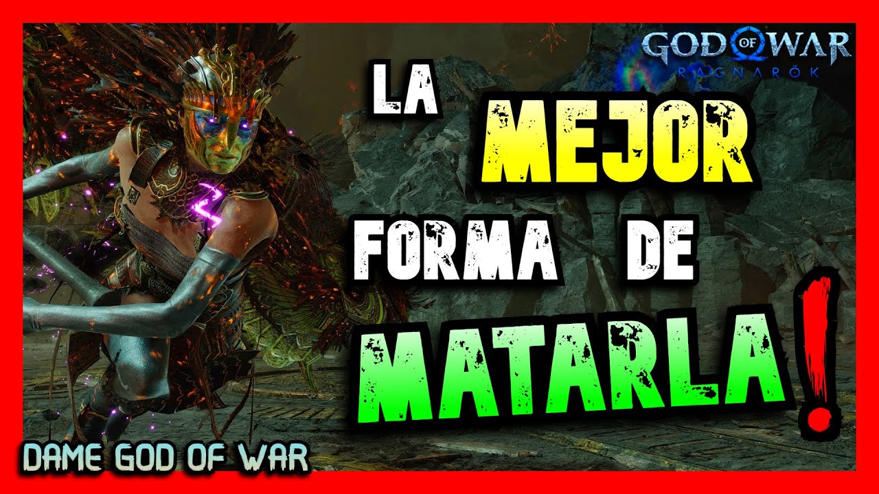 💥 Como VENCER a GNA (Reina Valkyria) 🔥 Sin Recibir Golpes | Dame God of War Ragnarok | PS5|PC | 2025