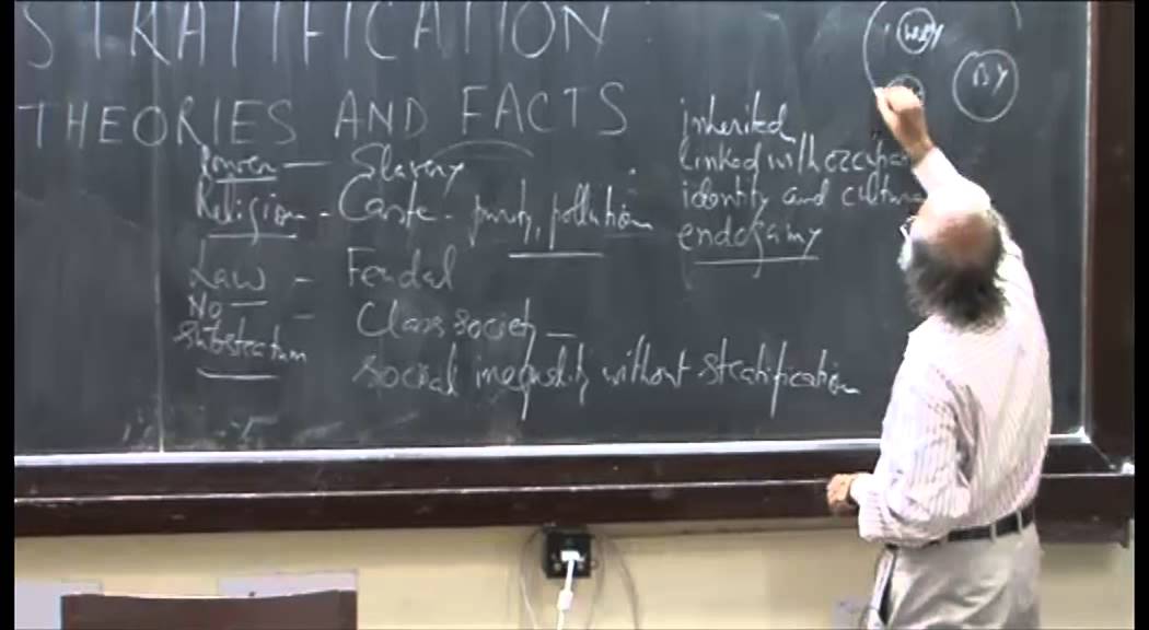 Mod-01 Lec-24 Social stratification-II: Explanations of social stratification