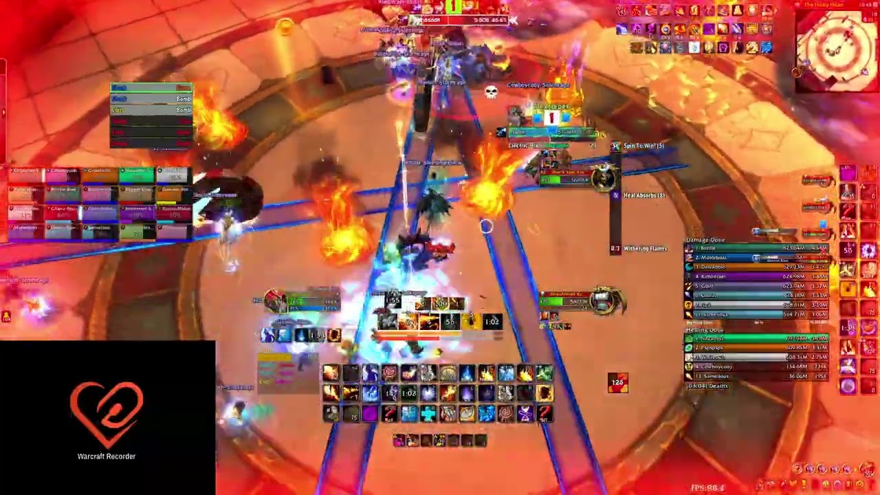 Mythic One Armed Bandit Mythic Kill - Fire Mage POV 681IL