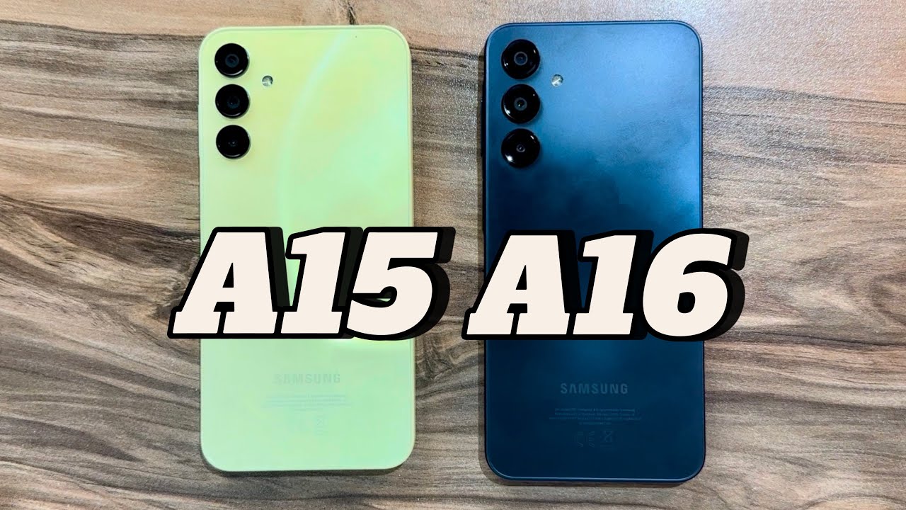 Samsung Galaxy A15 vs Samsung Galaxy A16