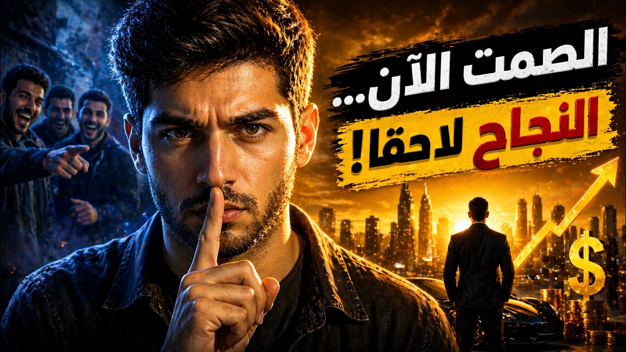 اعمل بصمت… واكسرهم بالنتائج | قصة تحفيزية ستغيّر طريقة تفكيرك