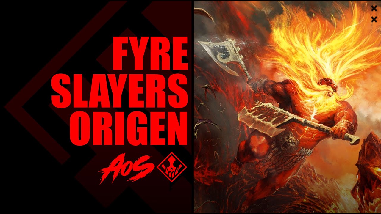 ORIGEN DE LOS FIRESLAYERS - GRIMNIR - Warhammer Age of Sigmar