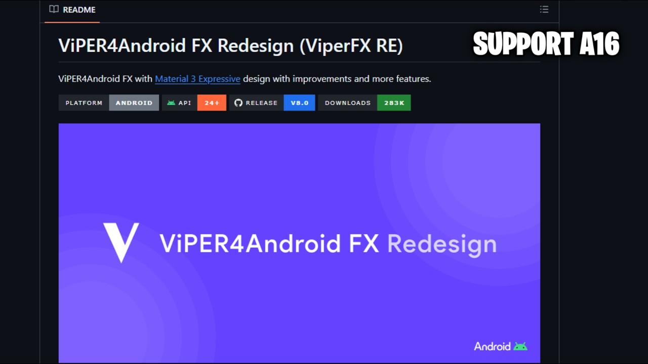 AKHIRNYA RILIS! Cara Install ViperFX Android 16 (2026) &ndash; Sound Horeg Jedag Jedug Anti Delay! 🔊🔥