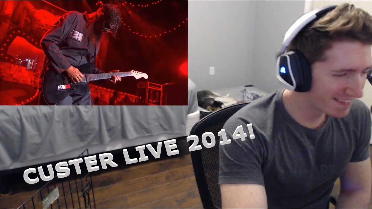 Chris REACTS to Slipknot - Custer (Knotfest Live 2014)