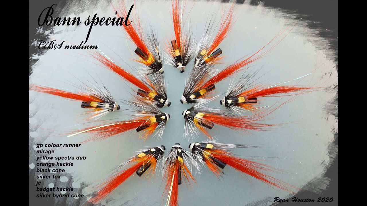 TYING THE BANN SPECIAL CONEBODY SHRIMP MEDIUM SALMON TUBE FLY WITH RYAN HOUSTON