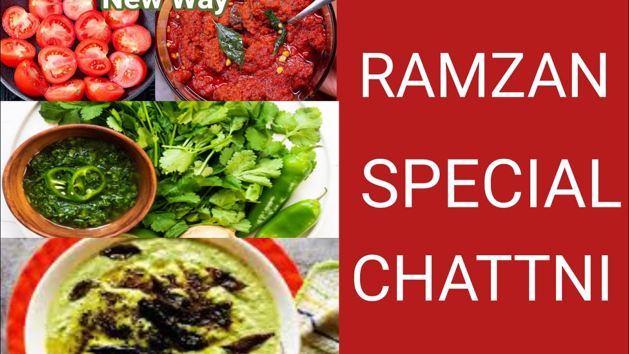 Ramzan special chattni //  tamatar special chattni //  pudina special chattni