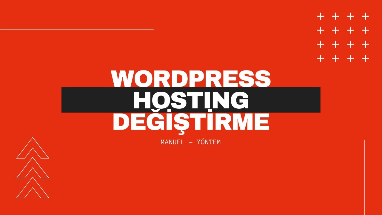 Wordpress Site Taşıma - Hosting Değiştirme