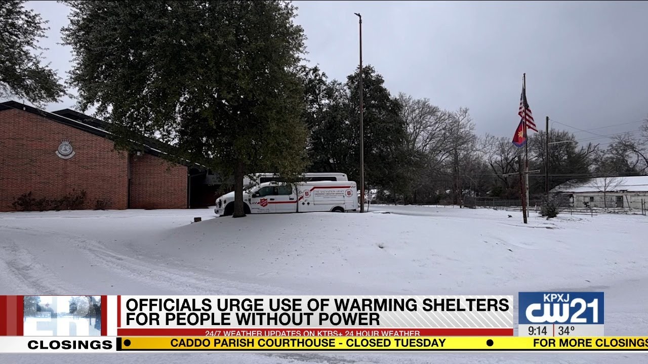 Shreveport Warming Shelters