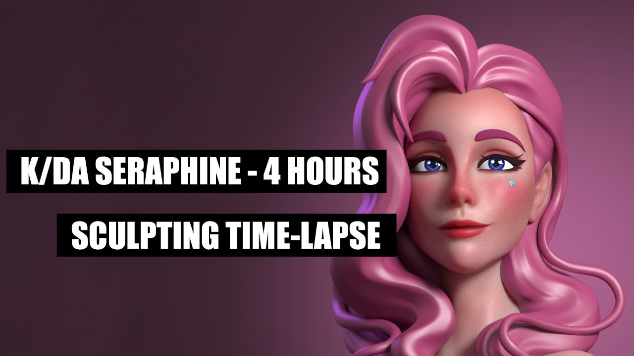Seraphine - time-lapse sculpting